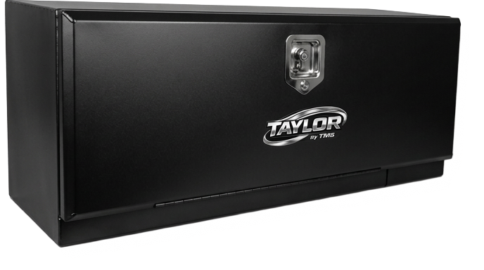 Taylor TW-601 High Side Drop Door Rail Box BK-05 Satin Black